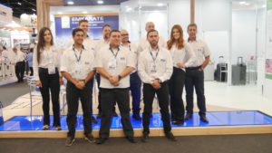 Consultores da Pizzani na Febrava, a maior feira de refrigeração comercial da AL 